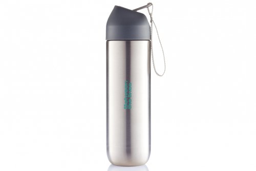 Metal water bottle with print
