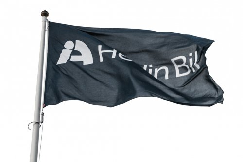 Flagga liggande 240 x 150 cm - screentryck 1-färg